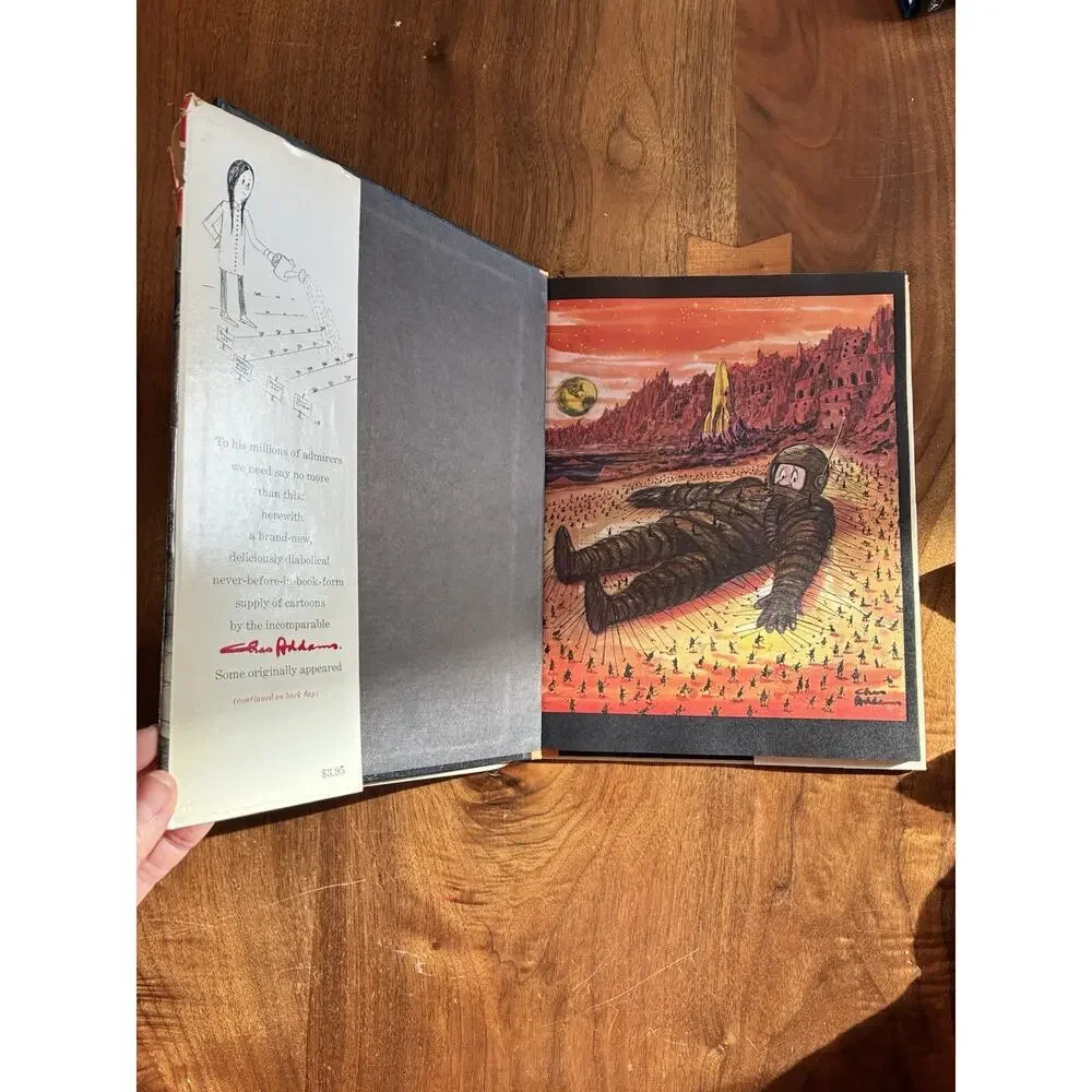Vintage‎ 1960 Chas Addam’s Black Maria Hardcover Comic Book